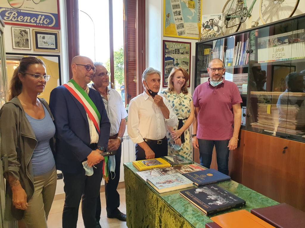 Inaugurazione museo del ciclismo a Parabiago