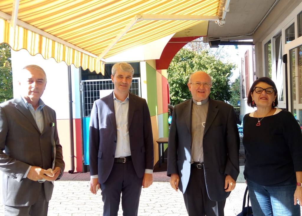 Inaugurazione nuova area giochi asilo Bosto