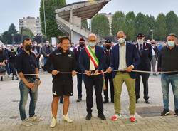 Inaugurazione nuova sala polifunzionale al campo sportivo Venegoni-Marazzini a Parabiago