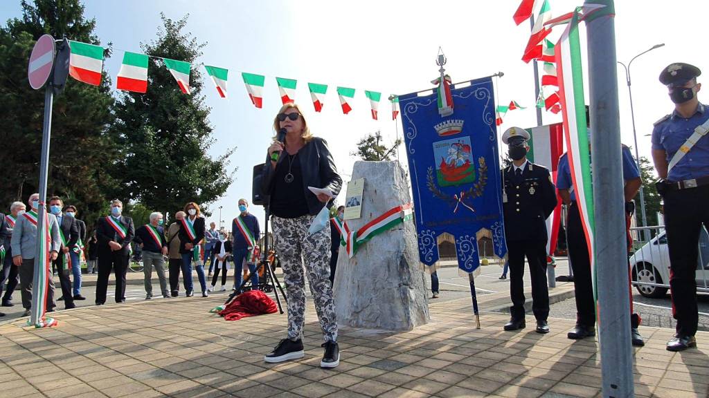 Inaugurazione targa Falcone e Borsellino San Giorgio su Legnano