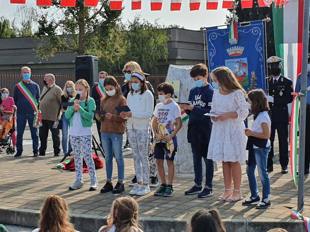 Inaugurazione targa Falcone e Borsellino San Giorgio su Legnano