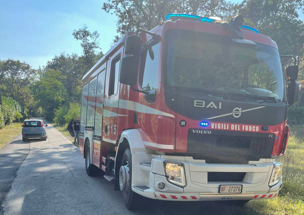 incidente in bici a Nosate