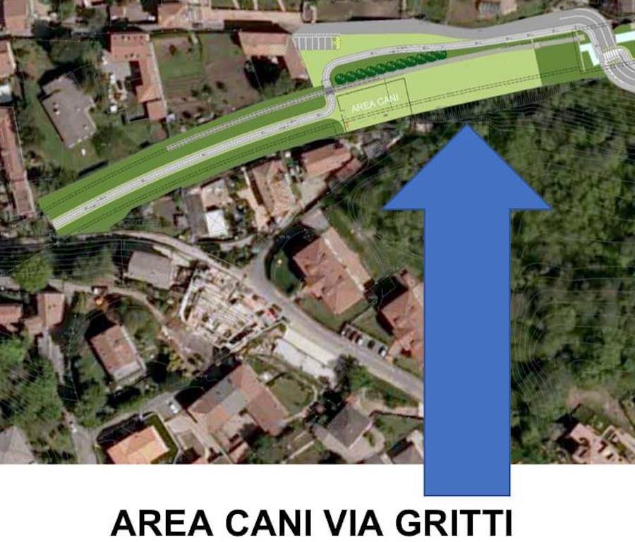 Induno OLona - I lavori per la trasformazione della vecchia ferrovia in pista ciclopedonale e area verde