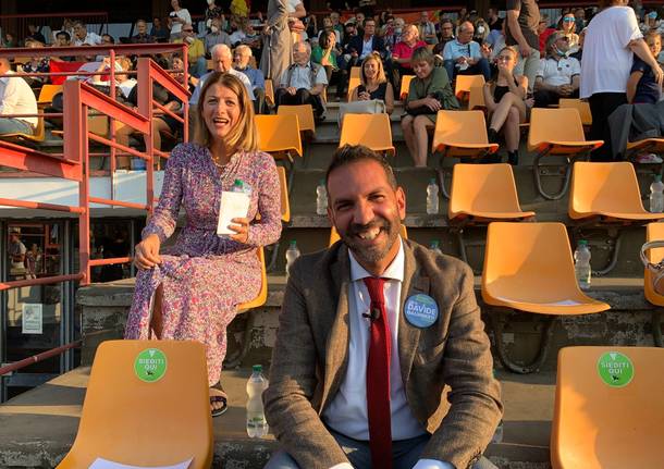 L'apertura della campagna elettorale di Galimberti all'Ippodromo di Varese