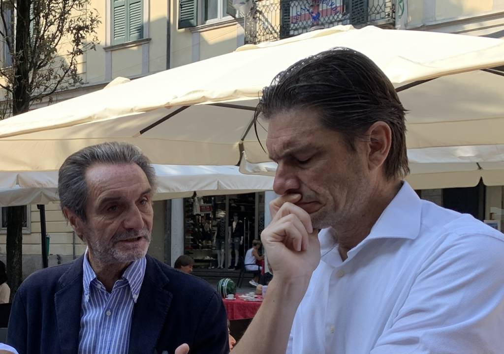 La lega si presenta in piazza podestà