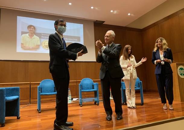 La premiazione del matematico Terence Tao