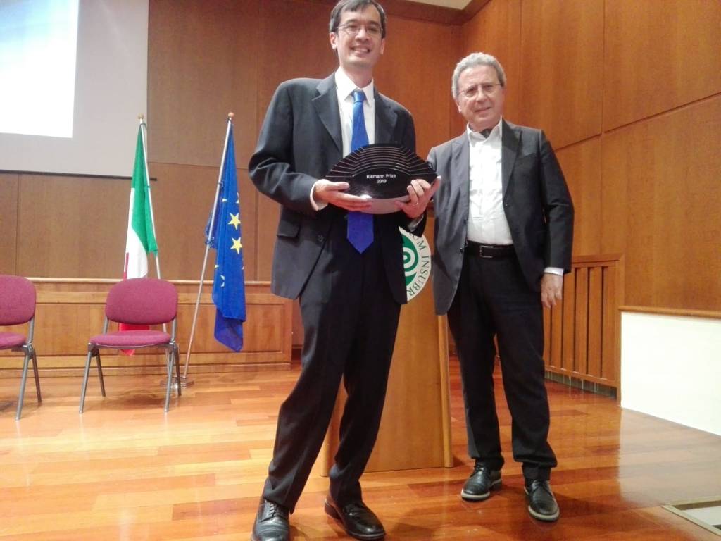La premiazione del matematico Terence Tao