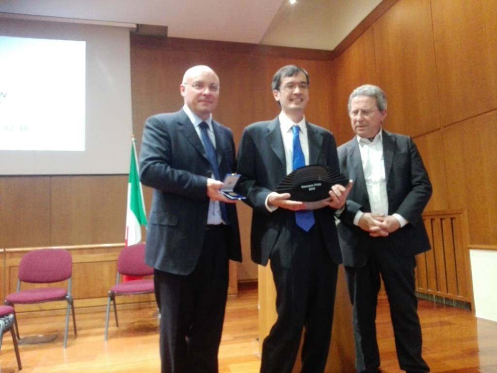 La premiazione del matematico Terence Tao