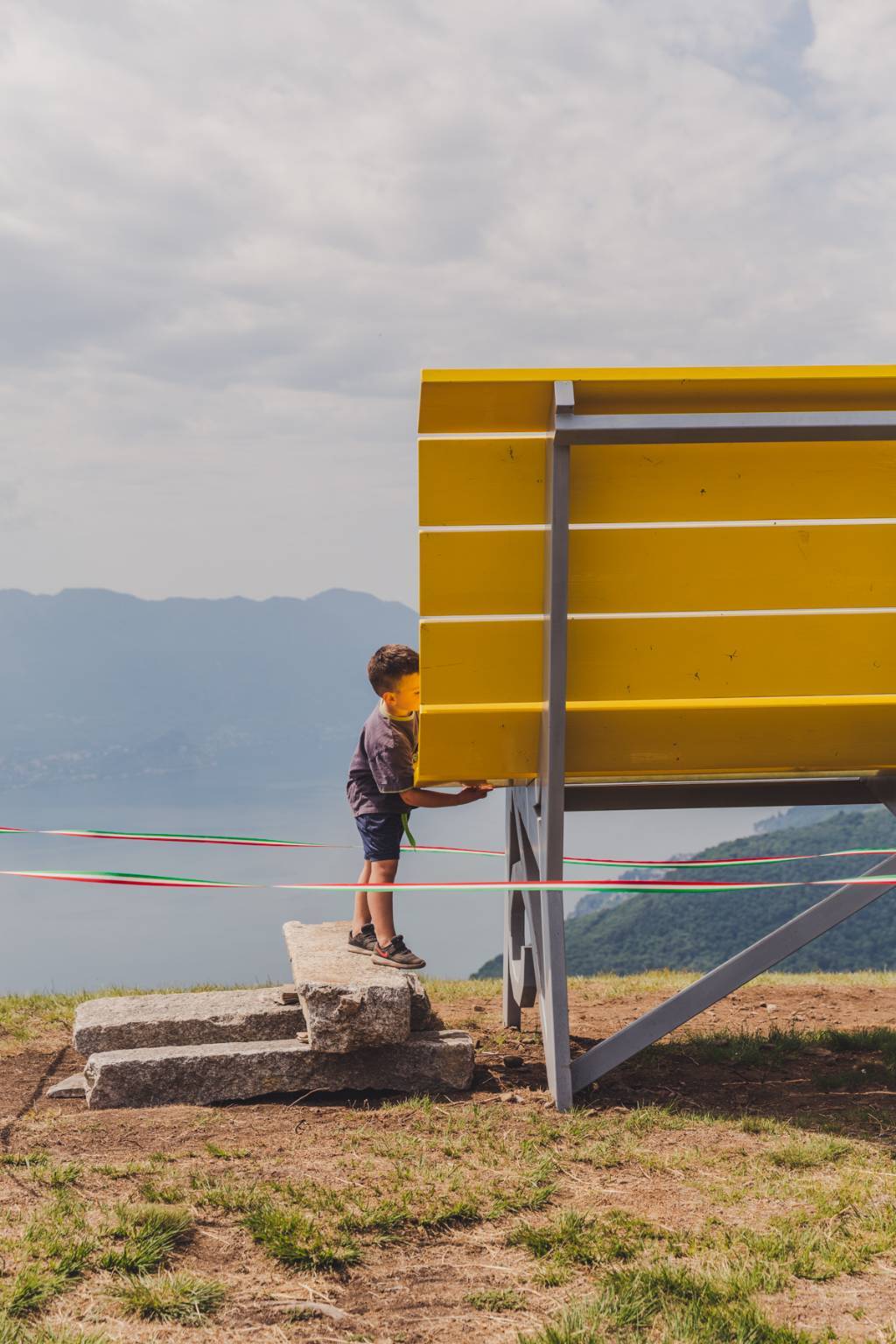 La prima big bench del Lago Maggiore 