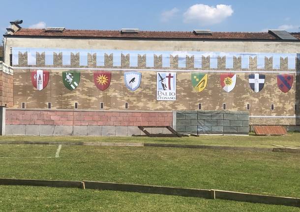 La scenografia al Campo del Palio di Legnano