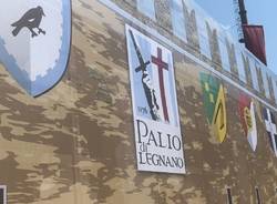 La scenografia al Campo del Palio di Legnano