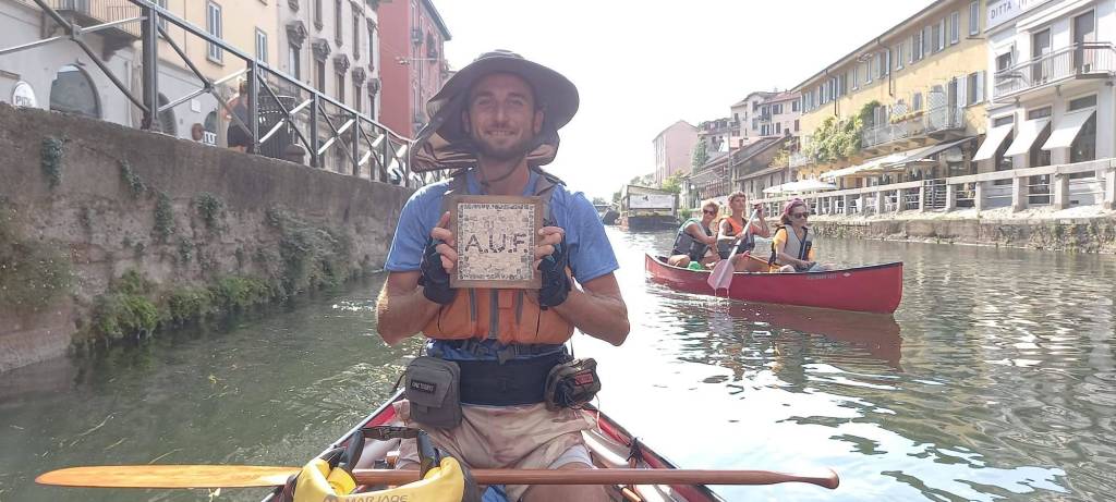 La via dell'acqua in canoa 
