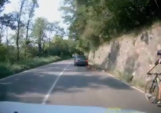 Malnate incidente in via Fiume