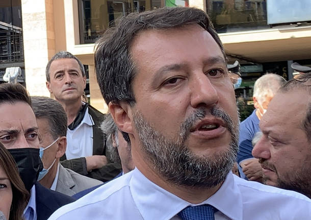 Matteo Bianchi e Matteo Salvini