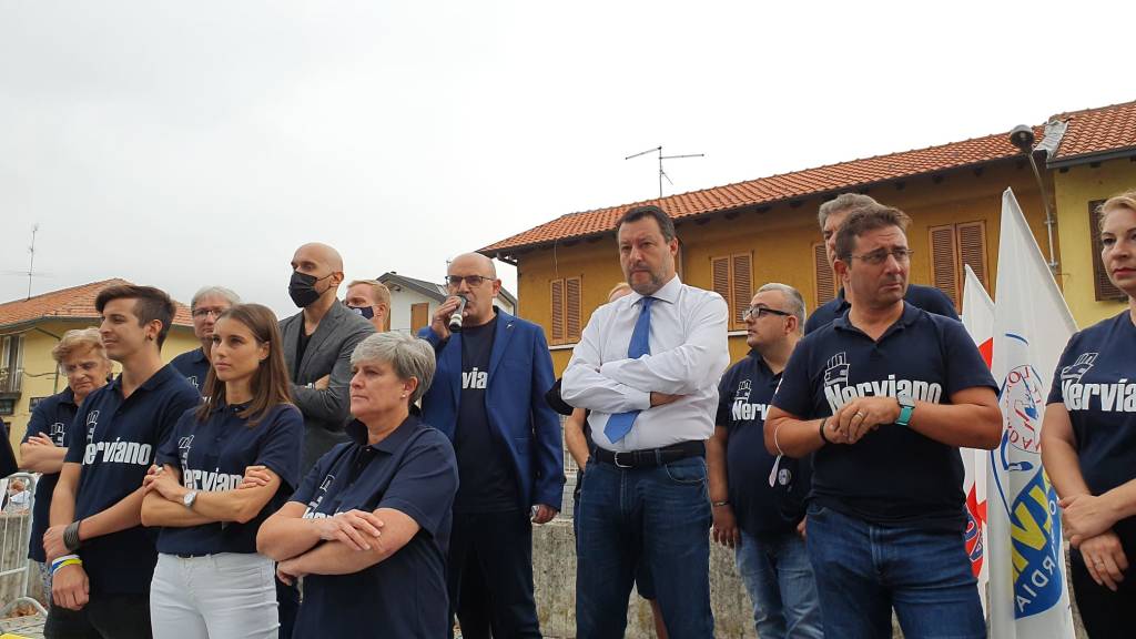 Matteo Salvini a Nerviano