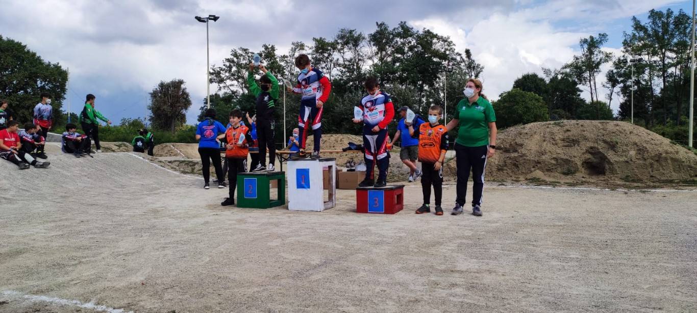 Mattia Colombo, legnanese, campione regionale di Bmx