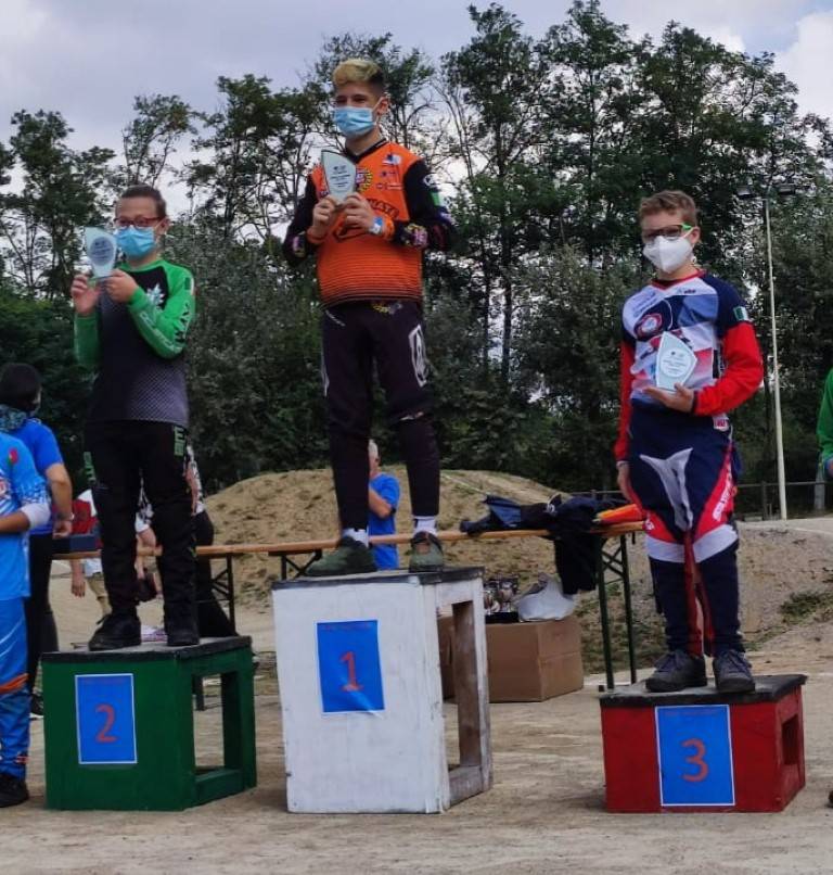 Mattia Colombo, legnanese, campione regionale di Bmx