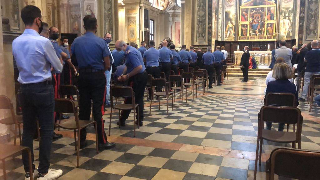Messa di suffragio per il marescialli dei Carabinieri Angelo Carones