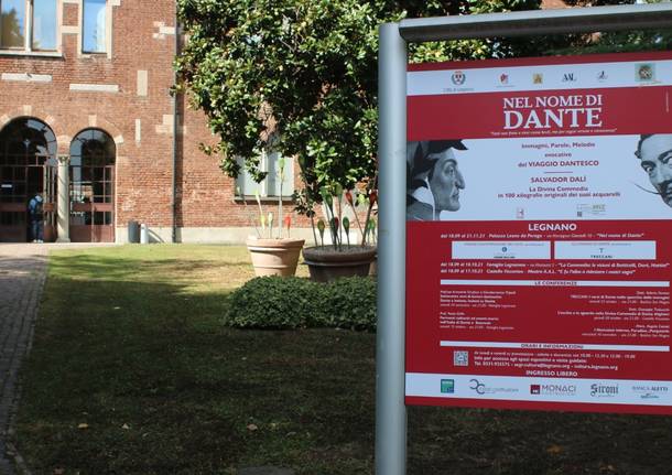 "Nel nome di Dante" a palazzo Leone Da Perego