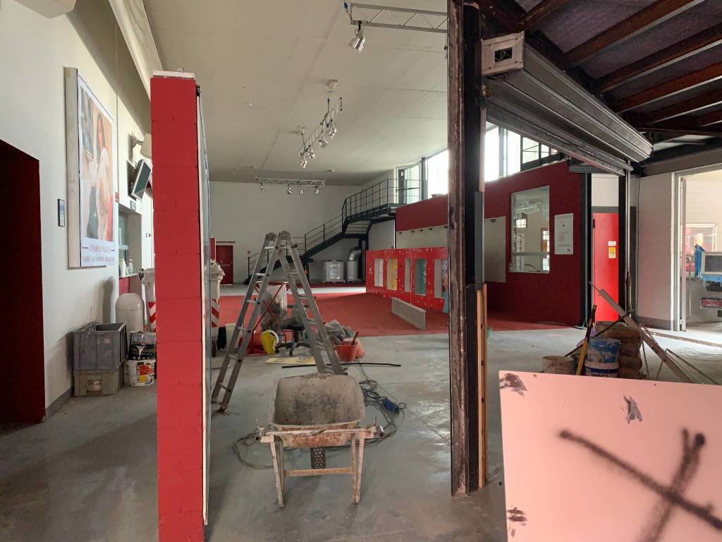 Nel teatro Apollonio in ristrutturazione