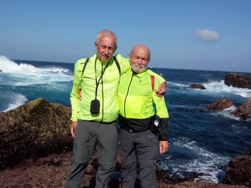 Paolo e Luciano sul Cammino di Santiago