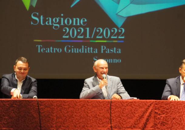 Presentazione stagione teatrale 2022 al Teatro Giuditta Pasta di Saronno 