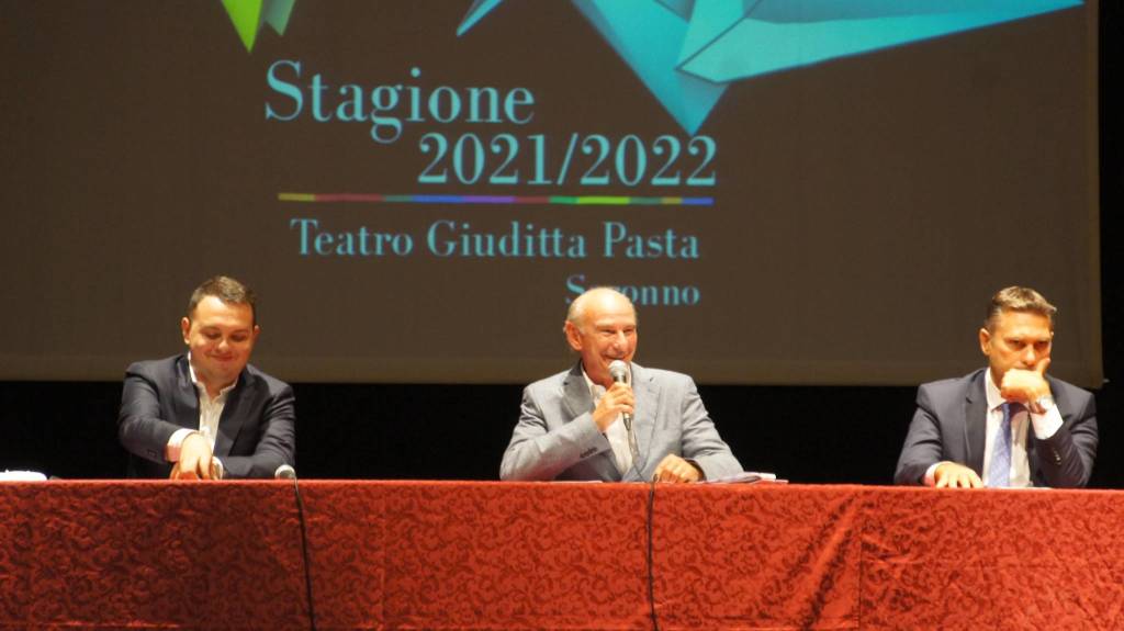 Presentazione stagione teatrale 2022 al Teatro Giuditta Pasta di Saronno 