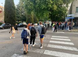 primo giorno di scuola a Varese