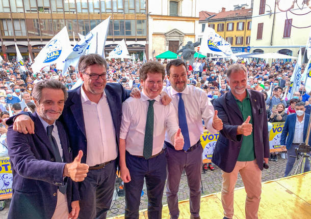 salvini a varese matteo bianchi