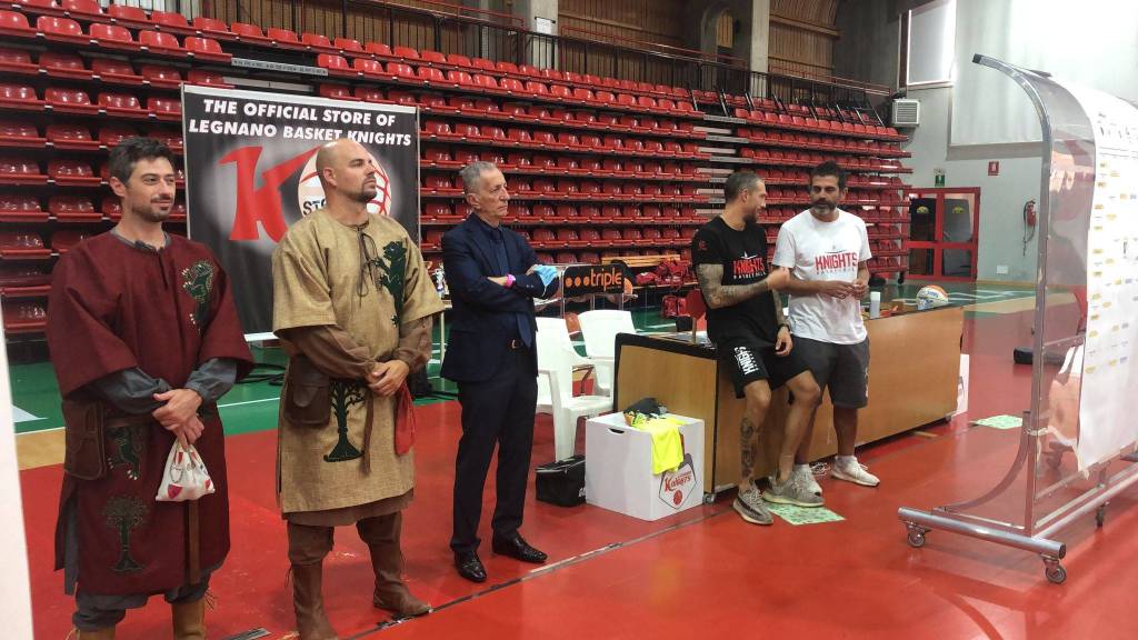 Torneo delle contrade con il Legnano Basket Knights