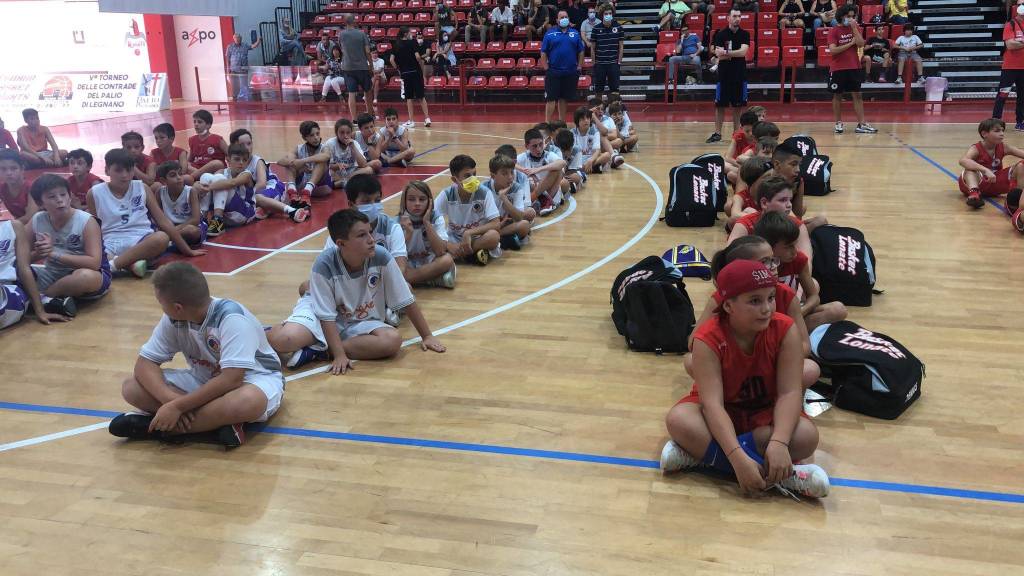Torneo delle contrade con il Legnano Basket Knights