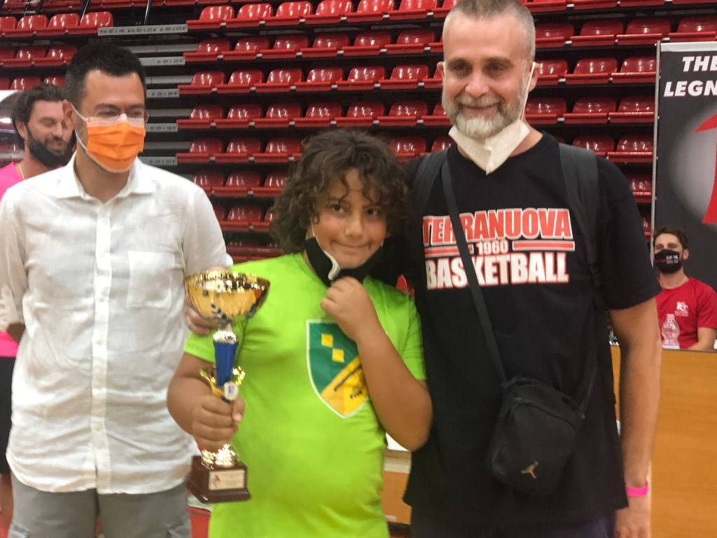 Torneo delle contrade con il Legnano Basket Knights, le premiazioni