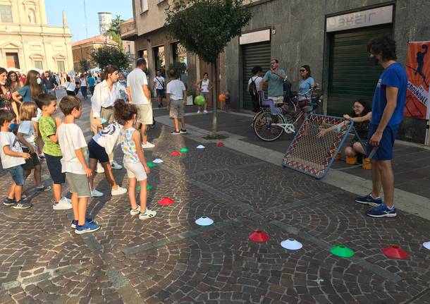 Una domenica di sport in centro a Saronno 