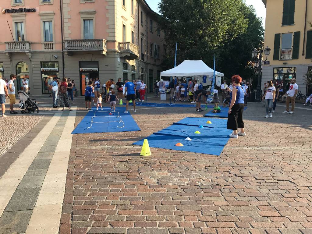 Una domenica di sport in centro a Saronno 