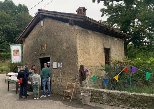 A Cuirone di Vergiate l'antico forno 