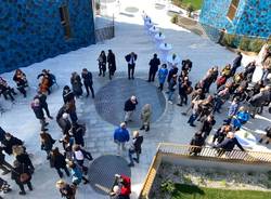 A Laveno Mombello l'inaugurazione delle Case Blu nell'area dell'ex Ceramica 