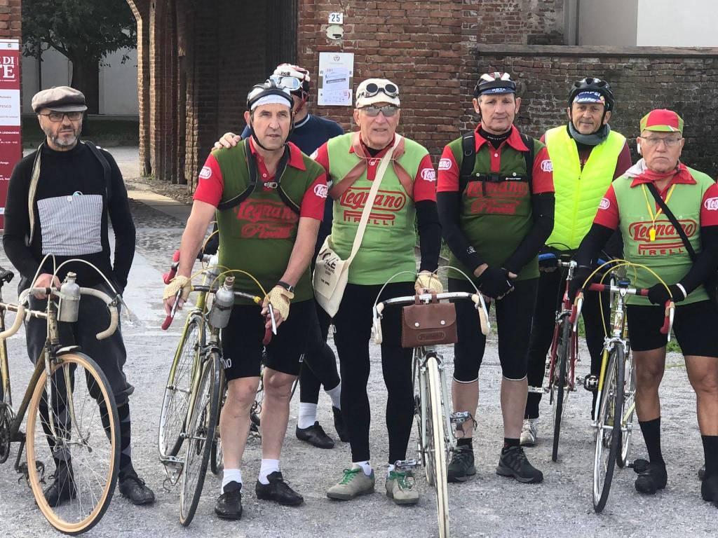Bici storiche a Legnano, biciclettata