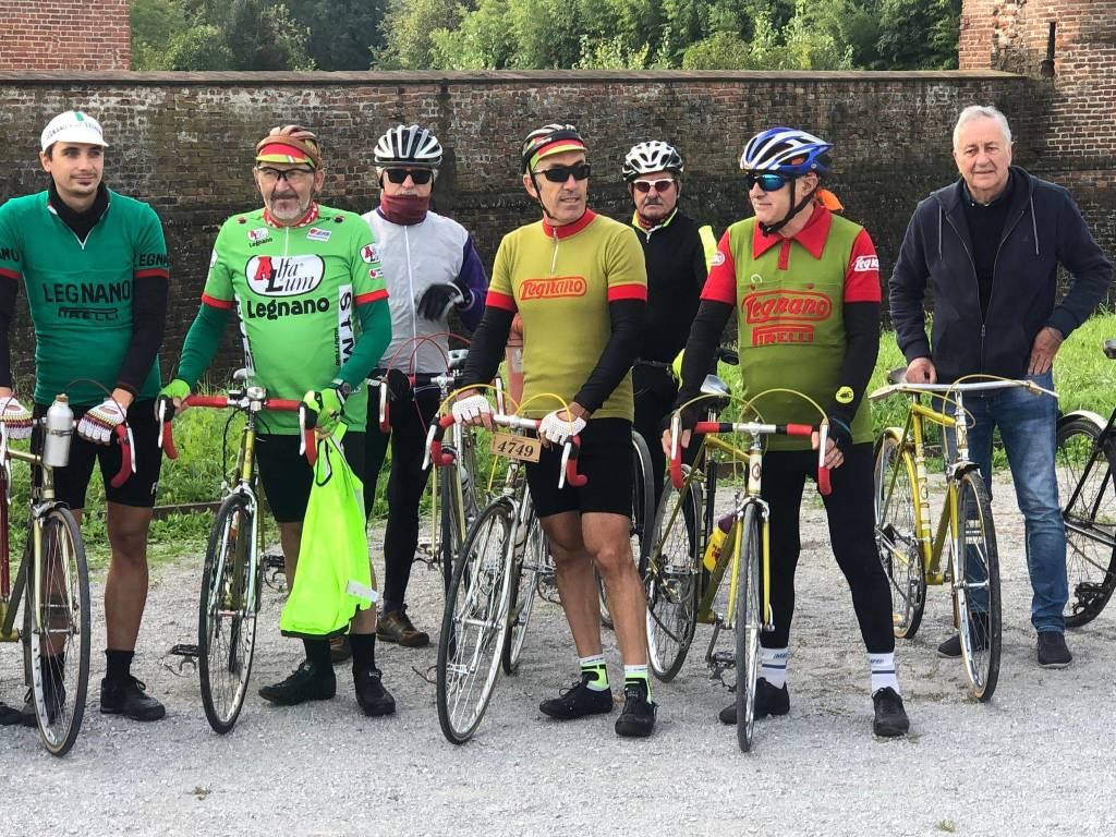 Bici storiche a Legnano, biciclettata