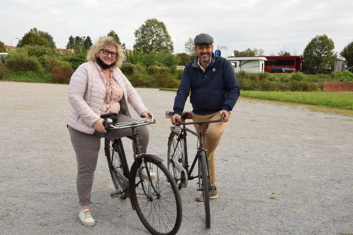 Bici storiche a Legnano, biciclettata