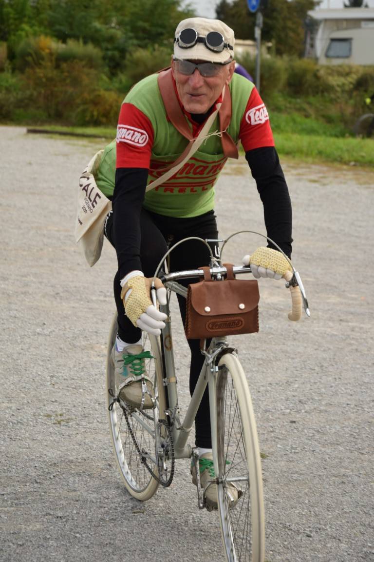 Bici storiche a Legnano, biciclettata