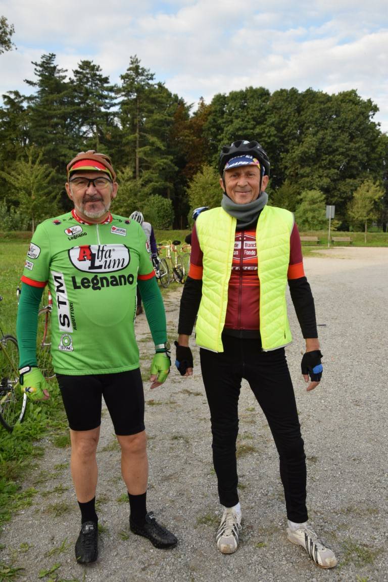 Bici storiche a Legnano, biciclettata