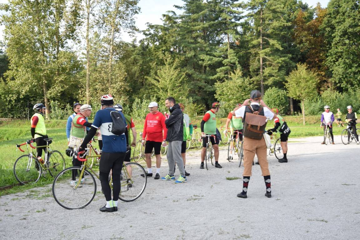 Bici storiche a Legnano, biciclettata