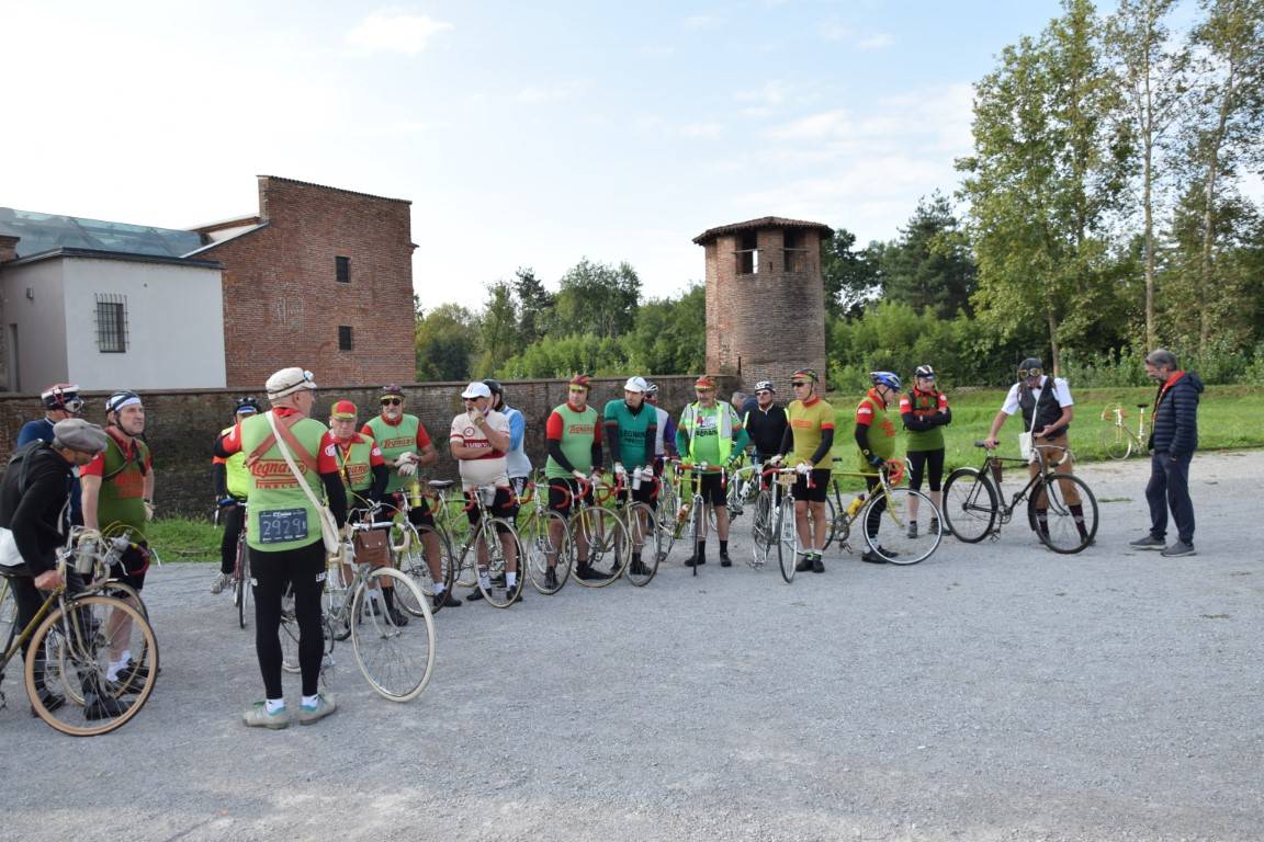 Bici storiche a Legnano, biciclettata