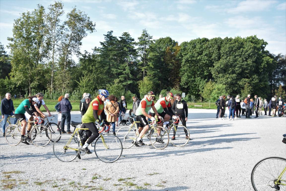 Bici storiche a Legnano, biciclettata