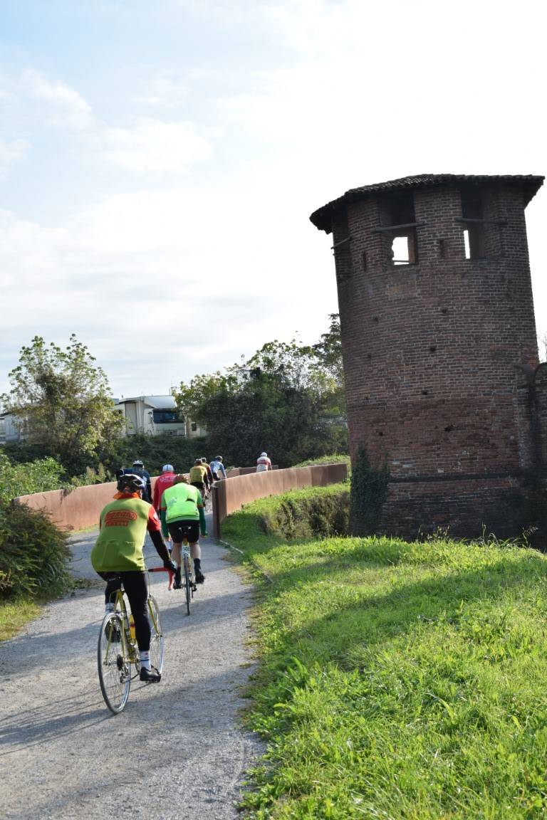 Bici storiche a Legnano, biciclettata