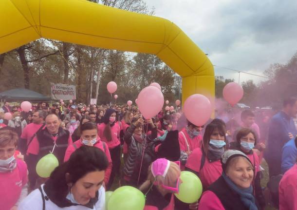 camminata intorno al Lago Valbossa In rosa