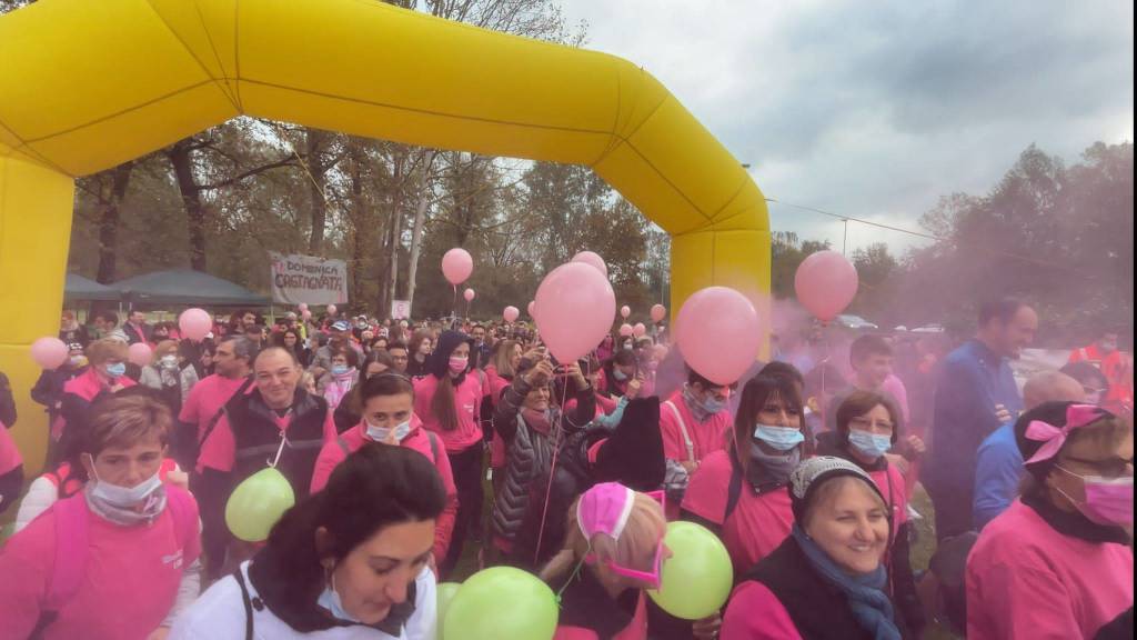 camminata intorno al Lago Valbossa In rosa