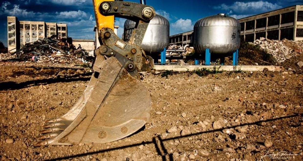 Cantiere aperto all'ex Cantoni di Saronno. Le fotografie di Luigi Palma 