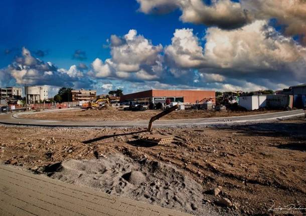 Cantiere aperto all'ex Cantoni di Saronno. Le fotografie di Luigi Palma 