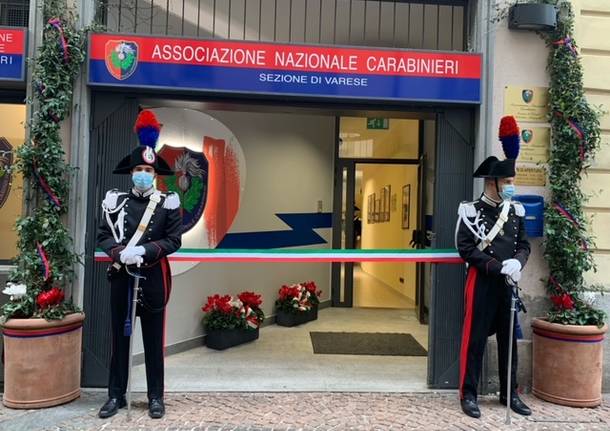 L\'inaugurazione dell\'associazione nazionale carabinieri